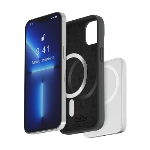 PURO ICON MAG - Etui iPhone 14 Plus MagSafe (Black) PURO ICON MAG - Etui iPhone 14 Plus MagSafe (Black)
