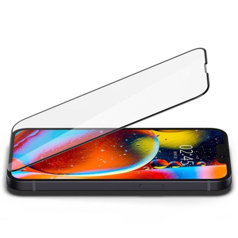 Spigen Glass FC - Szkło hartowane do iPhone 15 Plus / iPhone 14 Plus / iPhone 13 Pro Max (Czarna ramka) Spigen Glass FC - Szkło hartowane do iPhone 15 Plus / iPhone 14 Plus / iPhone 13 Pro Max (Czarna ramka)
