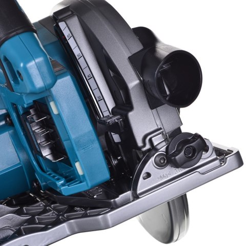 Makita HS004GZ01 przenośna pilarka tarczowa Czarny, Niebieski, Metaliczny 6000 RPM