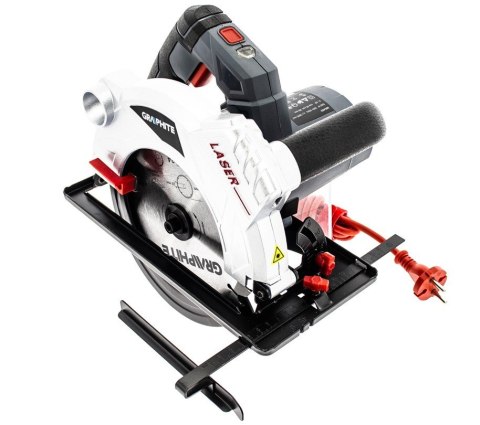 Pilarka tarczowa 1500W Graphite tarcza 185 mm Pilarka tarczowa 1500W Graphite tarcza 185 mm