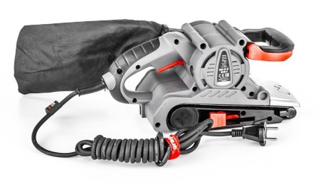 Szlifierka taśmowa 800W Graphite z pasem bezkońcowym 75 x 457 mm i walizką Szlifierka taśmowa 800W Graphite z pasem bezkońcowym 75 x 457 mm i walizką