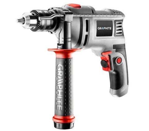 Wiertarka udarowa 550W,uchwyt kluczykowy 13 mm, walizka Graphite Wiertarka udarowa 550W,uchwyt kluczykowy 13 mm, walizka Graphite