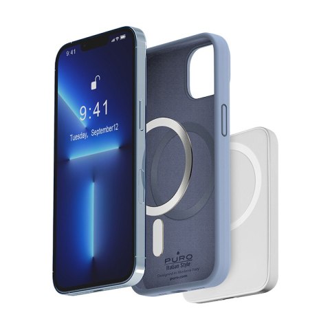 PURO ICON MAG - Etui iPhone 14 Plus MagSafe (Sierra Blue) PURO ICON MAG - Etui iPhone 14 Plus MagSafe (Sierra Blue)