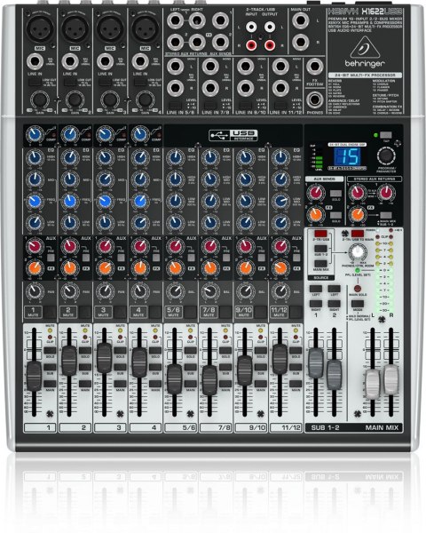 Behringer X1622USB mikser audio 16 kan. 10 - 200000 Hz Behringer X1622USB mikser audio 16 kan. 10 - 200000 Hz