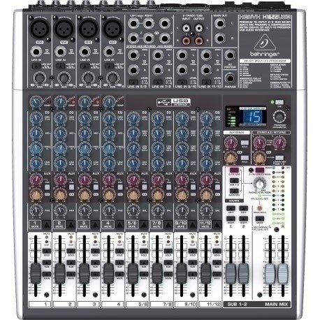 Behringer X1622USB mikser audio 16 kan. 10 - 200000 Hz Behringer X1622USB mikser audio 16 kan. 10 - 200000 Hz