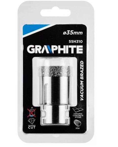 Otwornica diamentowa Graphite 35mm x M14 Otwornica diamentowa Graphite 35mm x M14