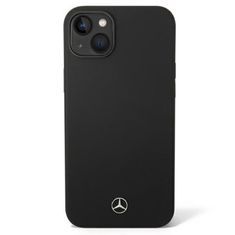 Mercedes Silicone Line - Etui iPhone 14 (czarny) Mercedes Silicone Line - Etui iPhone 14 (czarny)