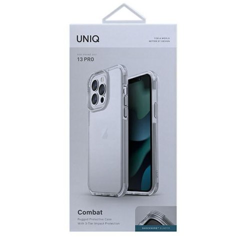 UNIQ Combat - Etui iPhone 13 Pro (przezroczysty) UNIQ Combat - Etui iPhone 13 Pro (przezroczysty)