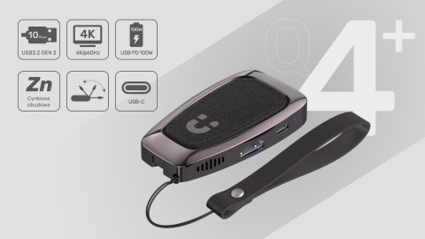UNITEK HUB USB-C 10 GBPS, HDMI 2.0, USB-C, PD 100W UNITEK HUB USB-C 10 GBPS, HDMI 2.0, USB-C, PD 100W