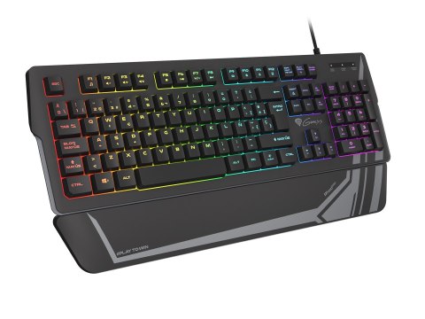 KLAWIATURA DLA GRACZY GENESIS RHOD 350 RGB ES PODŚWIETLENIE GAMINGOWA KLAWIATURA DLA GRACZY GENESIS RHOD 350 RGB ES PODŚWIETLENIE GAMINGOWA