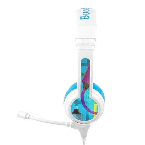 BuddyPhones School+ Zestaw słuchawkowy Przewodowa Opaska na głowę Połączenia/muzyka Niebieski, Biały BuddyPhones School+ Zestaw słuchawkowy Przewodowa Opaska na głowę Połączenia/muzyka Niebieski, Biały