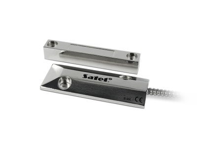 Czujka magnetyczna bramowa SATEL B-4M kontaktron (obudowa metalowa) Srebrny Czujka magnetyczna bramowa SATEL B-4M kontaktron (obudowa metalowa) Srebrny