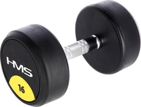 Hantla gumowana 16kg HMS HG PRO 16 Hantla gumowana 16kg HMS HG PRO 16