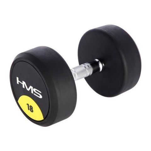 Hantla gumowana 18kg HMS HG PRO 18 Hantla gumowana 18kg HMS HG PRO 18