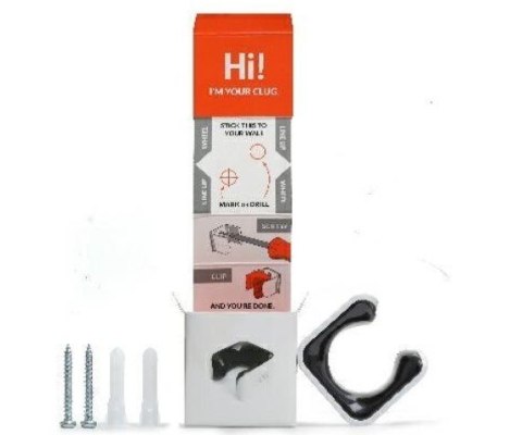 Uchwyt do roweru HORNIT CLUG Roadie S White/Black RWB2581 Uchwyt do roweru HORNIT CLUG Roadie S White/Black RWB2581