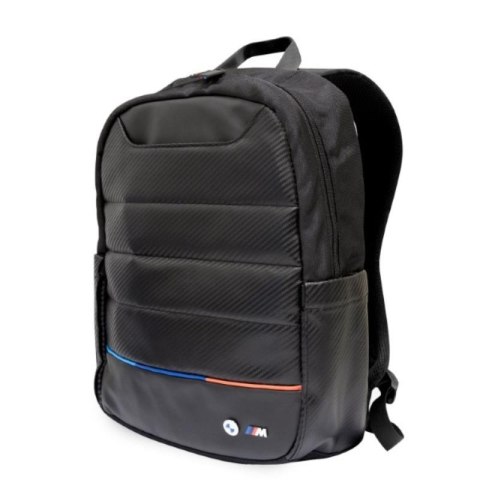 BMW Carbon&Nylon Tricolor - Plecak do notebooka 16" (czarny) BMW Carbon&Nylon Tricolor - Plecak do notebooka 16" (czarny)