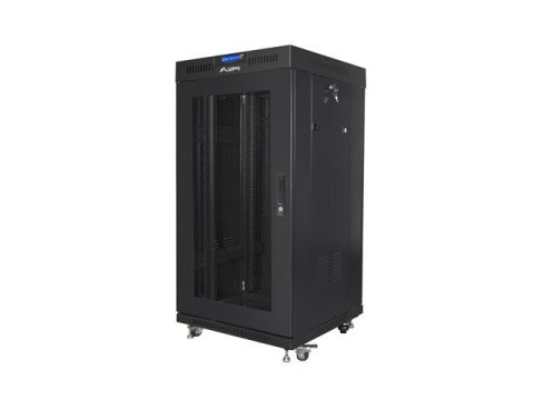 LANBERG SZAFA STOJĄCA RACK 19" 22U 600X600 DRZWI PERFOROWANE CZARNA FF01-6622-23BL LANBERG SZAFA STOJĄCA RACK 19" 22U 600X600 DRZWI PERFOROWANE CZARNA FF01-6622-23BL