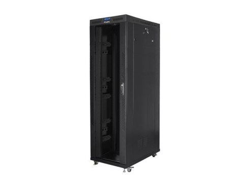 LANBERG SZAFA STOJĄCA RACK 19" 42U 800X1200 DRZWI SZKLANE LCD CZARNA FF01-8242-12BL (FLAT PACK) LANBERG SZAFA STOJĄCA RACK 19" 42U 800X1200 DRZWI SZKLANE LCD CZARNA FF01-8242-12BL (FLAT PACK)