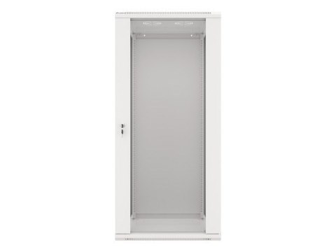 Szafa Rack Lanberg WF01-6627-10S (27U; 1300mm / 600mm / 600 mm; wisząca; Szklane; 19''; szary)