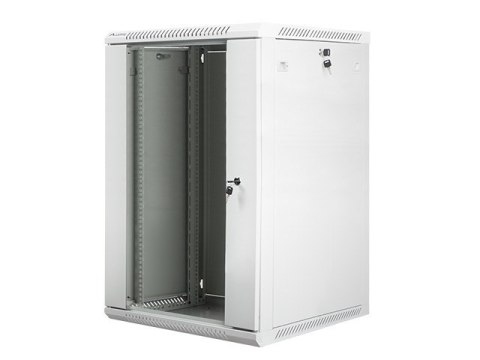 Szafa montażowe Lanberg WF01-6618-10S (18U; 900mm / 600mm / 600 mm; wisząca; Szklane; 19''; kolor szary) Szafa montażowe Lanberg WF01-6618-10S (18U; 900mm / 600mm / 600 mm; wisząca; Szklane; 19''; kolor szary)