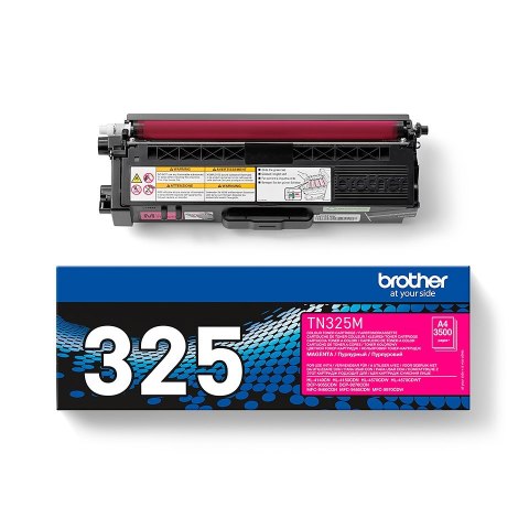 Brother TN-325M kaseta z tonerem 1 szt. Oryginalny Purpurowy Brother TN-325M kaseta z tonerem 1 szt. Oryginalny Purpurowy