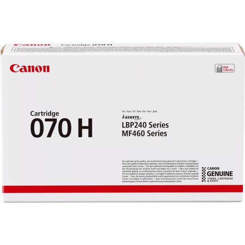 Canon 070H kaseta z tonerem 1 szt. Oryginalny Czarny Canon 070H kaseta z tonerem 1 szt. Oryginalny Czarny