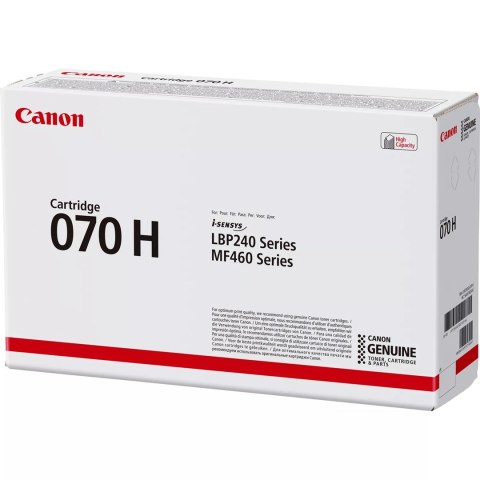 Canon 070H kaseta z tonerem 1 szt. Oryginalny Czarny Canon 070H kaseta z tonerem 1 szt. Oryginalny Czarny