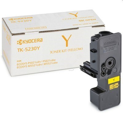 Kyocera Toner TK-5230Y 1T02R9ANL0 Yellow Kyocera Toner TK-5230Y 1T02R9ANL0 Yellow