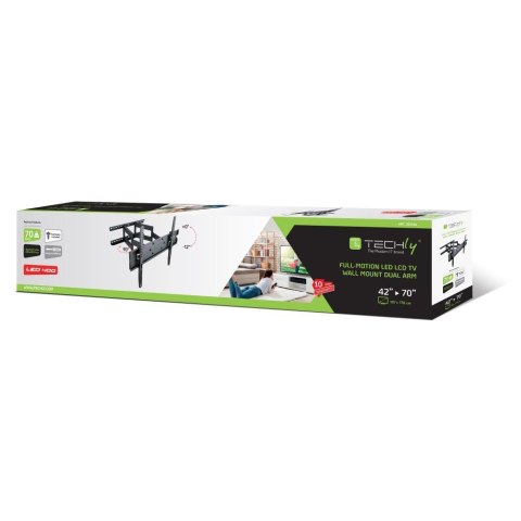 TECHLY UCHWYT ŚCIENNY TV LED/LCD 42-70 CALI 70KG O TECHLY UCHWYT ŚCIENNY TV LED/LCD 42-70 CALI 70KG O