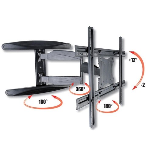 Techly ICA-PLB 171L uchwyt do telewizorów 165,1 cm (65") Czarny