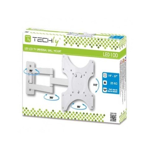 TECHLY UCHWYT ŚCIENNY TV LED/LCD 19-37 CALI 25KG O TECHLY UCHWYT ŚCIENNY TV LED/LCD 19-37 CALI 25KG O