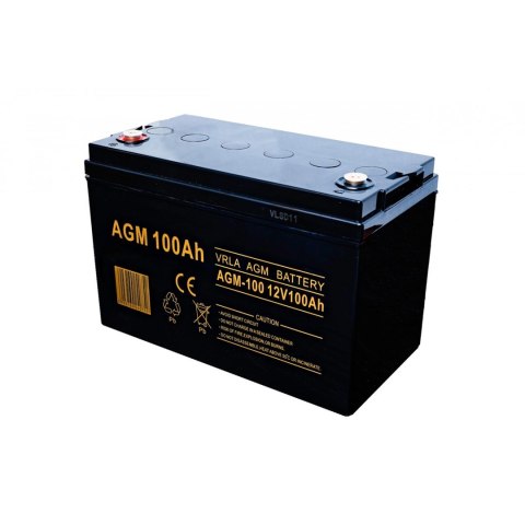 VOLT POLSKA AKUMULATOR AGM 12V 100 Ah 6AKUXAG100 VOLT POLSKA AKUMULATOR AGM 12V 100 Ah 6AKUXAG100