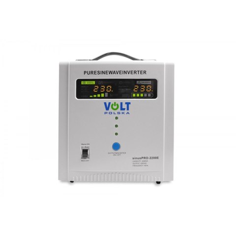 VOLT POLSKA ZASILACZ AWARYJNY SINUS PRO 2200 E 12 VOLT POLSKA ZASILACZ AWARYJNY SINUS PRO 2200 E 12