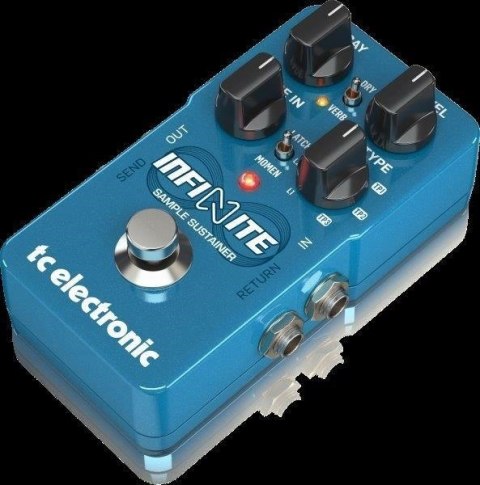 TC Electronic INFINITE SAMPLE SUSTAINER Efekt typu sustainer TC Electronic INFINITE SAMPLE SUSTAINER Efekt typu sustainer
