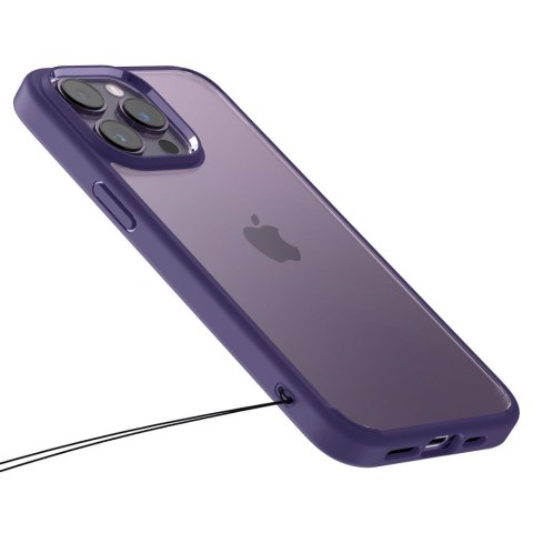Spigen Ultra Hybrid - Etui do iPhone 14 Pro (Fioletowy)