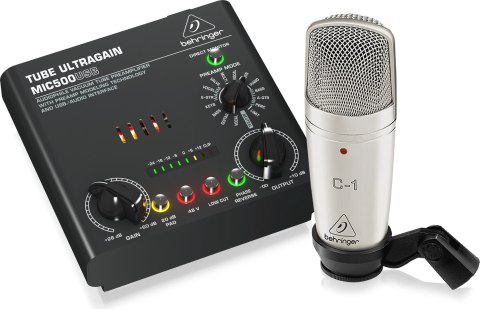 Behringer Voice Studio - zestaw do nagrywania i podcastów Behringer Voice Studio - zestaw do nagrywania i podcastów