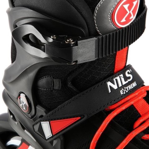 ŁYŻWOROLKI NILS EXTREME NA14124 CZARNE ROZM. 45 ŁYŻWOROLKI NILS EXTREME NA14124 CZARNE ROZM. 45