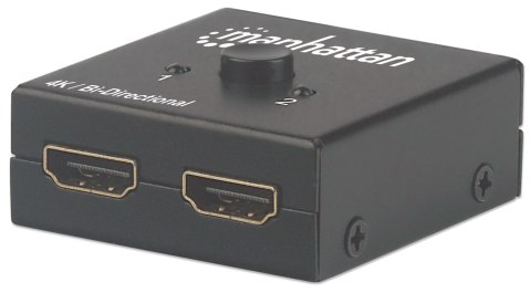MANHATTAN 2-PORTOWY DWUKIERUNKOWY PRZEŁĄCZNIK HDMI MANHATTAN 2-PORTOWY DWUKIERUNKOWY PRZEŁĄCZNIK HDMI