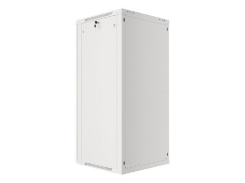 Szafa Rack Lanberg WF01-6627-10S (27U; 1300mm / 600mm / 600 mm; wisząca; Szklane; 19''; szary)