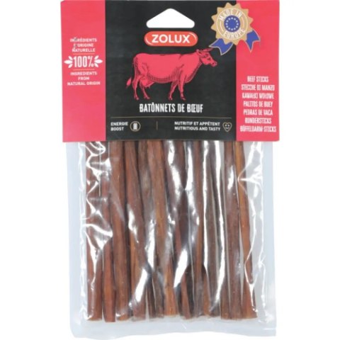 ZOLUX Przysmak naturalny dla psa Pałki wołowe 100g ZOLUX Przysmak naturalny dla psa Pałki wołowe 100g