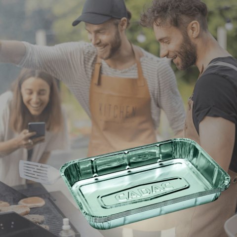 Tacki do grilla 4szt wanienki aluminium Tacki do grilla 4szt wanienki aluminium