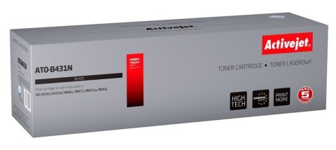 Activejet ATO-B431N Toner (zamiennik OKI B431 44574902; Supreme; 10000 stron; czarny) Activejet ATO-B431N Toner (zamiennik OKI B431 44574902; Supreme; 10000 stron; czarny)