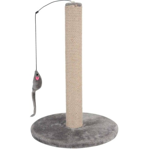ZOLUX Drapak sizal słupek z zabawką 48cm kol. szary ZOLUX Drapak sizal słupek z zabawką 48cm kol. szary