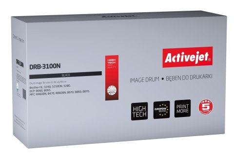 Activejet DRB-3100N Bęben (zamiennik Brother DR-3100; Supreme; 25000 stron; czarny) Activejet DRB-3100N Bęben (zamiennik Brother DR-3100; Supreme; 25000 stron; czarny)