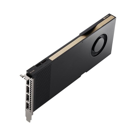 Karta graficzna PNY NVIDIA RTX A4000 16GB, GDDR6, 4x DisplayPort, PCI Express 4.0, ATX - ATX bracket, Small Box Karta graficzna PNY NVIDIA RTX A4000 16GB, GDDR6, 4x DisplayPort, PCI Express 4.0, ATX - ATX bracket, Small Box