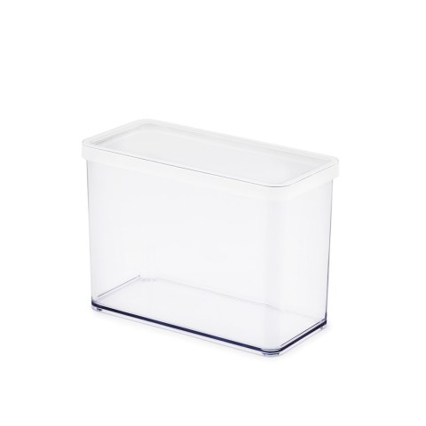 Rotho Pojemnik na przysmaki wysoki 2.1L LOFT transparentny/biały Rotho Pojemnik na przysmaki wysoki 2.1L LOFT transparentny/biały