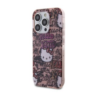 Hello Kitty IML Tags Graffiti - Etui iPhone 13 Pro (różowy)