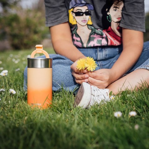 Quokka Boost Coffee Tumbler - Kubek termiczny ze stali nierdzewnej z zaparzaczem 400 ml (Apricot Orange) Quokka Boost Coffee Tumbler - Kubek termiczny ze stali nierdzewnej z zaparzaczem 400 ml (Apricot Orange)
