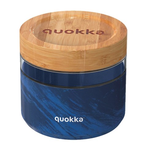 Quokka Deli Food Jar - Pojemnik szklany na żywność / lunchbox 820 ml (Wood Grain) Quokka Deli Food Jar - Pojemnik szklany na żywność / lunchbox 820 ml (Wood Grain)