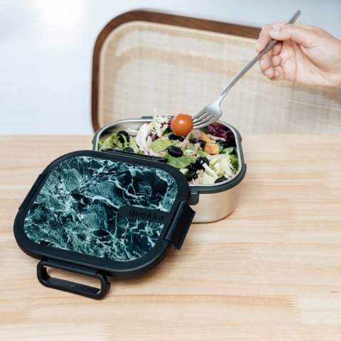 Quokka Kai - Pojemnik ze stali nierdzewnej na żywność / lunchbox (Black Marble) Quokka Kai - Pojemnik ze stali nierdzewnej na żywność / lunchbox (Black Marble)